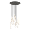 Open Design OR85396 - Luster na sajli ERO 12xG9/8W/230V zlatna