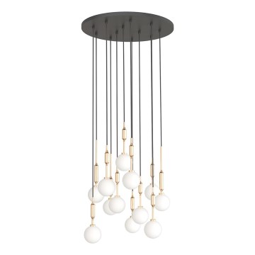 Open Design OR85396 - Luster na sajli ERO 12xG9/8W/230V zlatna