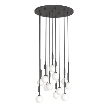 Open Design OR85402 - Luster na sajli ERO 12xG9/8W/230V crna