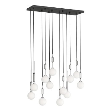 Open Design OR85440 - Luster na sajli ERO 12xG9/8W/230V sjajni hrom