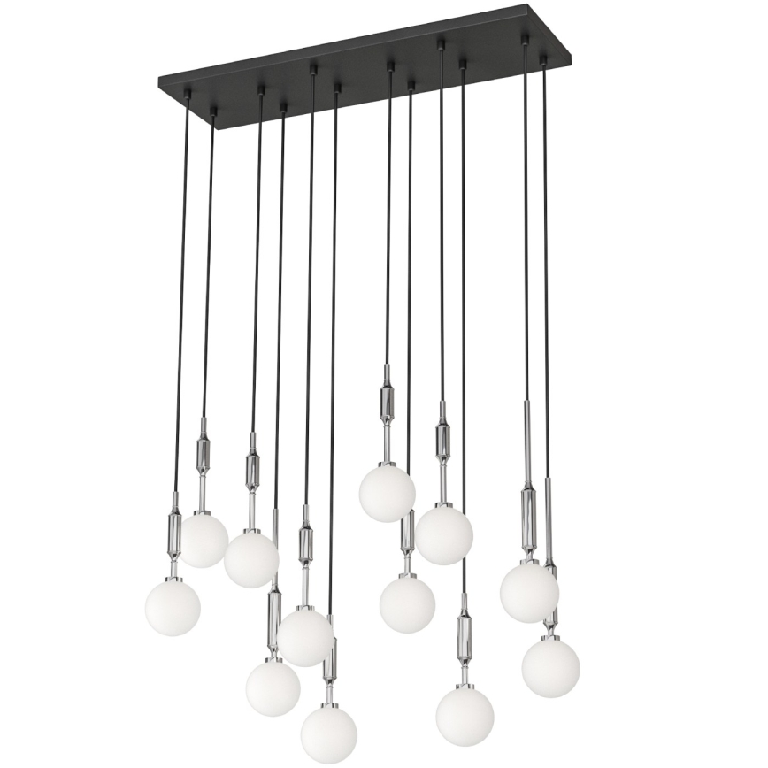 Open Design OR85440 - Luster na sajli ERO 12xG9/8W/230V sjajni hrom