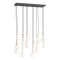 Open Design OR85457 - Luster na sajli ERO 12xG9/8W/230V zlatna