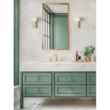 Open Design OR85532 - Zidno svetlo za kupatilo BOLETTA 1xG9/8W/230V IP44 mesing
