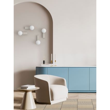 Open Design OR85549 - Zidna kupatilska svetiljka BOLETTA 1xG9/8W/230V IP44 bež