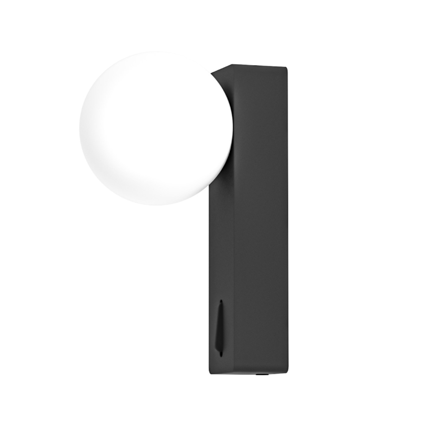 Open Design OR85570 - Zidno svetlo BOLETTA 1xG9/8W/230V crna
