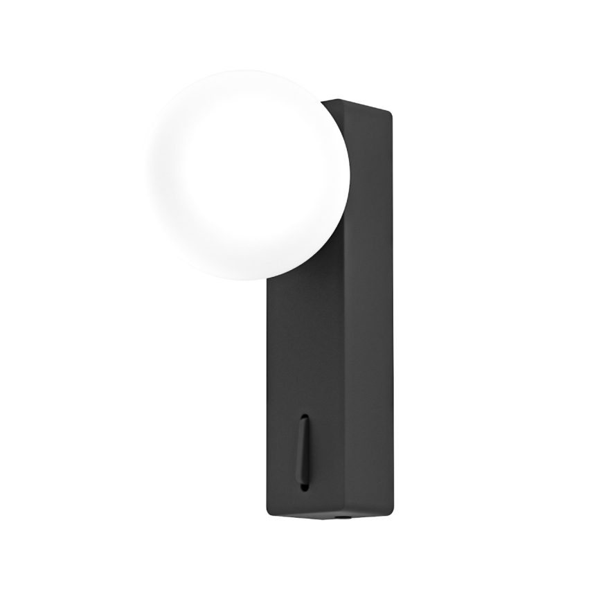 Open Design OR85570 - Zidno svetlo BOLETTA 1xG9/8W/230V crna