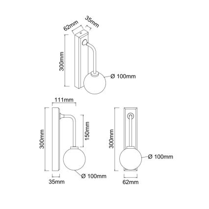 Open Design OR85617 - Kupatilska zidna lampa ERO 1xG9/9W/230V IP44 ružičasto zlato