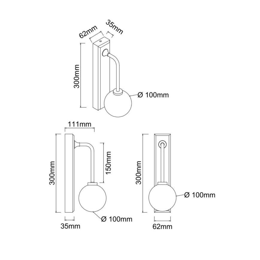 Open Design OR85617 - Kupatilska zidna lampa ERO 1xG9/9W/230V IP44 ružičasto zlato