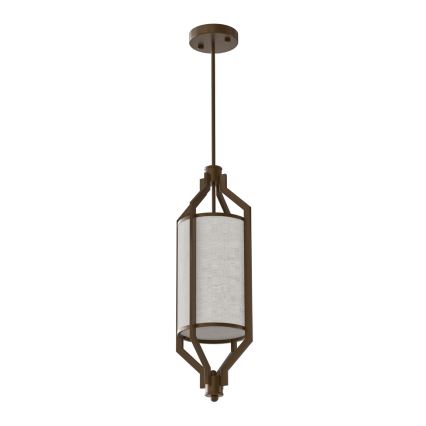 Open Design OR85877 - Luster na štapu ZUNDO 1xE27/15W/230V braon/bež