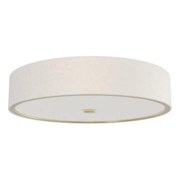 Open Design OR85976 - Plafonsko svetlo ZALINDRO 4xE27/15W/230V prečnik 54,5 cm bela/mesing