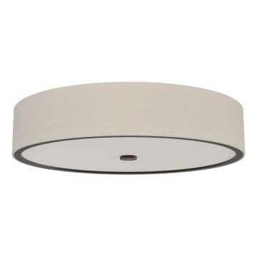 Open Design OR85990 - Plafonsko svetlo ZALINDRO 4xE27/15W/230V prečnik 54,5 cm bež/braon