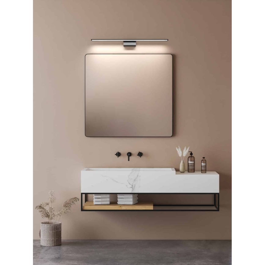 Open Design OR86133 - LUCE LED osvetljenje za kupatilsko ogledalo LED/11W/230V 3000/4500/6500K 61,5 cm IP44 crna