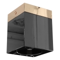 Open Design OR86300 - Spot svetiljka CUBO 1xG9/8W/230V crna/ružičasto zlato