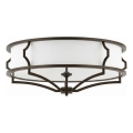 Open Design OR86607 - Plafonsko svetlo STESSO 4xE27/12W/230V prečnik 65 cm braon