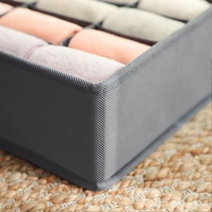 Organizator za donji veš u fioci GRANT, siva