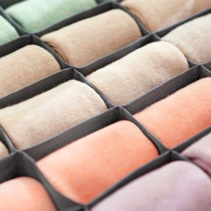 Organizator za donji veš u fioci GRANT, siva