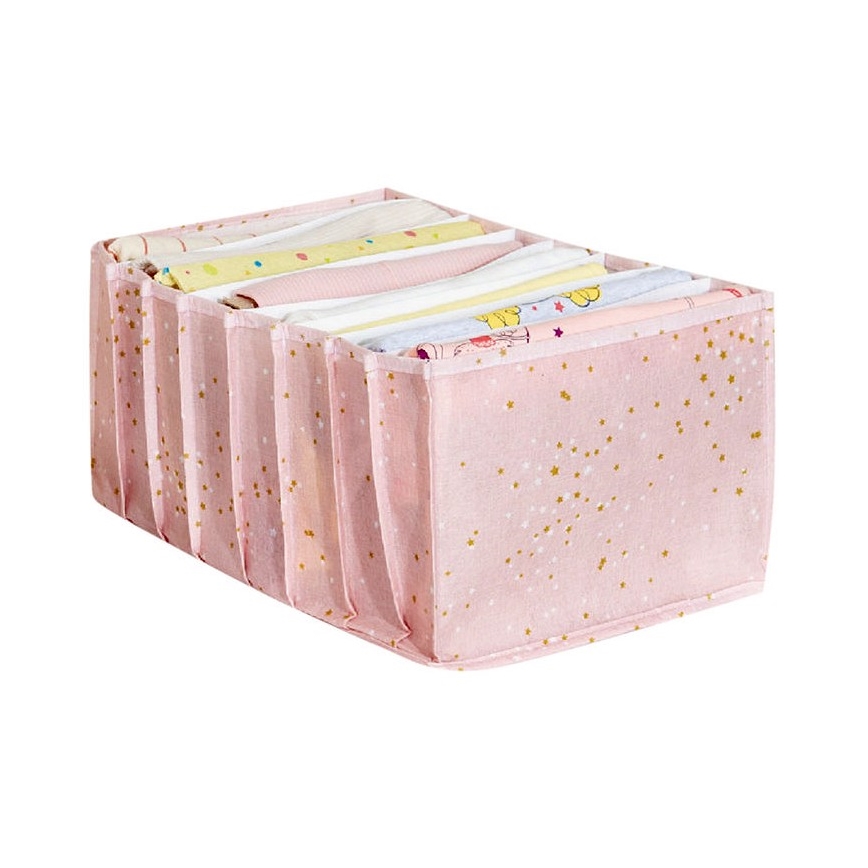 Organizator za ormar 37,5x24,5x17,5 cm, ružičaste boje