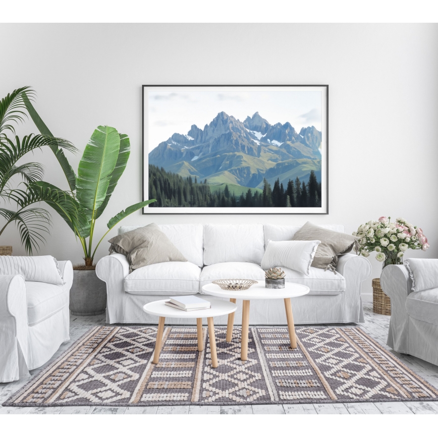 Orijentalni sivi tepih NEPAL 80x153 cm