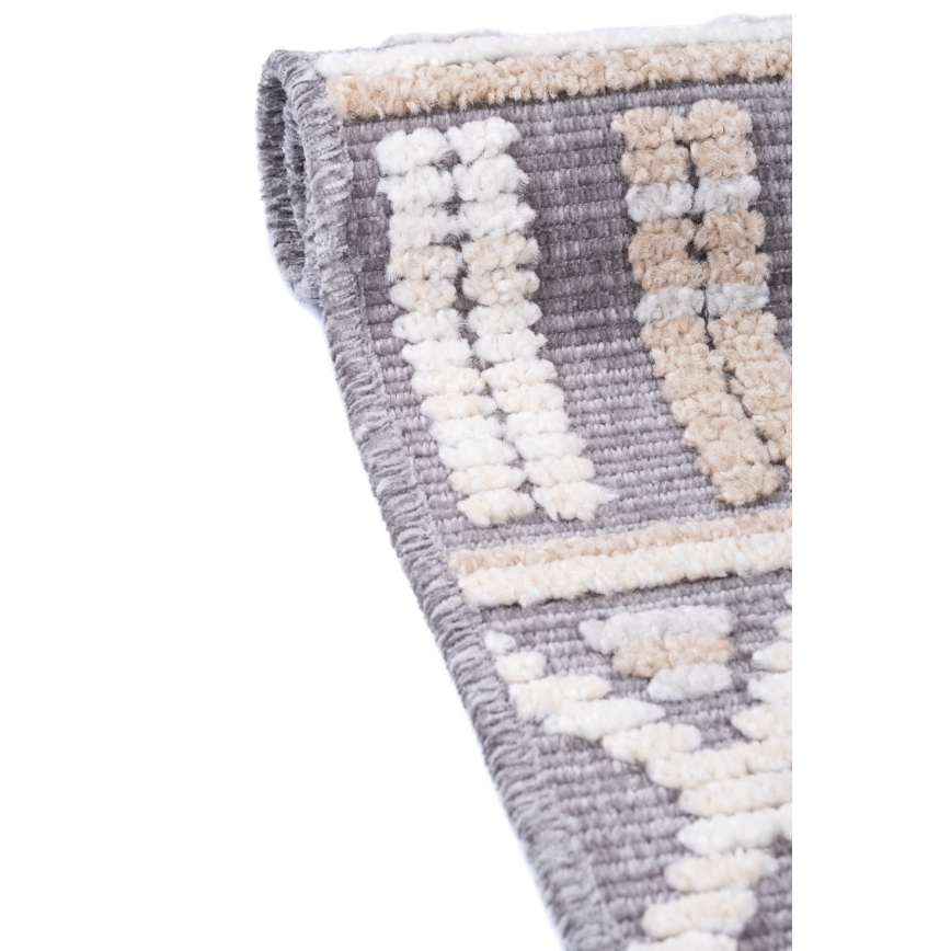 Orijentalni sivi tepih NEPAL 80x153 cm