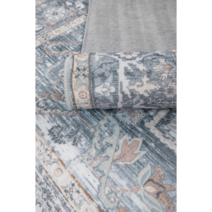 Orijentalni tepih DOVE-VINTAGE 120x170 cm 2600 g/m2 siva