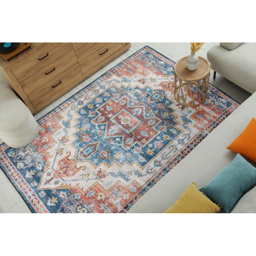 Orijentalni tepih DOVE-VINTAGE 120x170 cm 2600 g/m2 višebojan