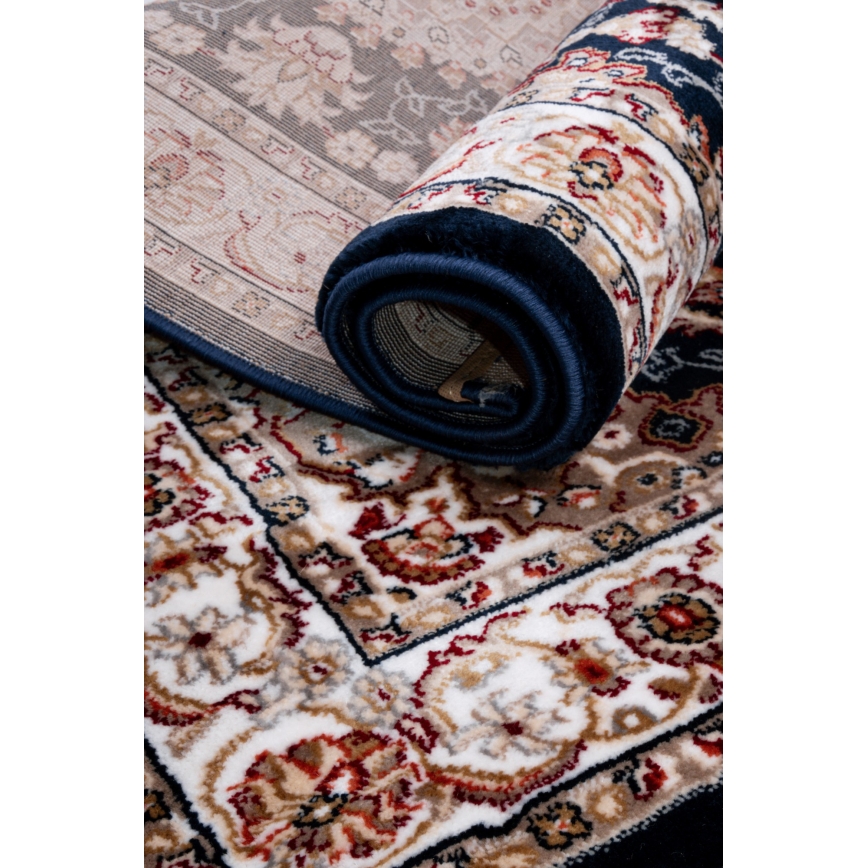 Orijentalni tepih DUBAI 80x150 cm 2300 g/m2 višebojan/plavi