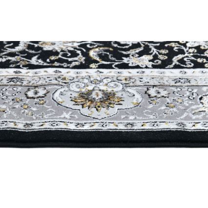 Orijentalni tepih GRECE 120x170 cm 2150 g/m2 crna/siva/bela