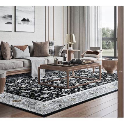 Orijentalni tepih GRECE 120x170 cm 2150 g/m2 crna/siva
