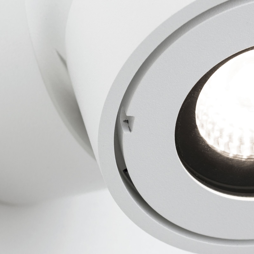 LED prigušiva kupatilsko ugradno spot svetlo HARVEY LED/15W/230V IP65 bela