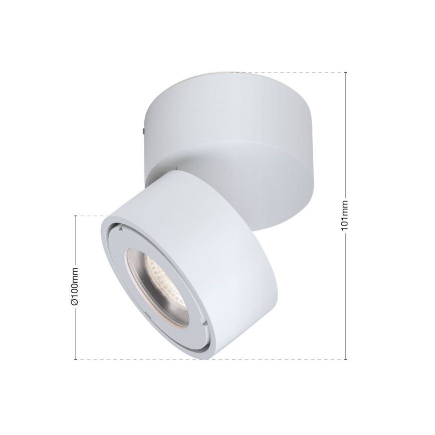 LED prigušiva kupatilsko ugradno spot svetlo HARVEY LED/15W/230V IP65 bela