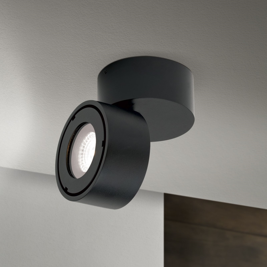 LED prigušiva kupatilsko ugradno spot svetlo HARVEY LED/15W/230V IP65 crno