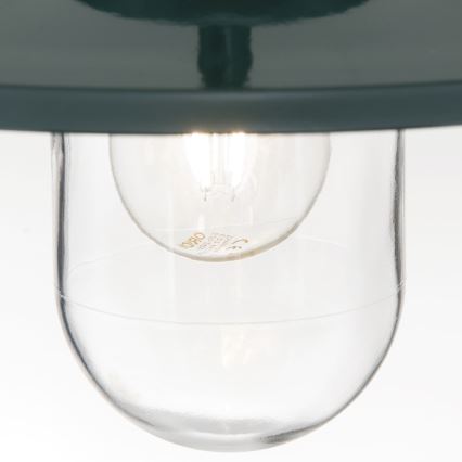 Spoljašnje viseće svetlo EDWARD 1xE27/60W/230V IP44 zeleno