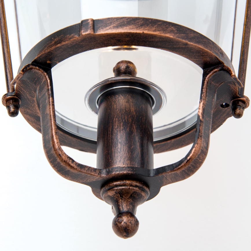 Spoljašnja zidna lampa KENZO 1xE27/100W/230V IP44 bronza/patina
