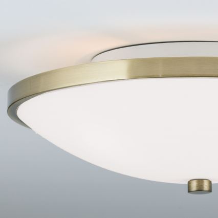 Plafonsko svetlo AIDA 3xE27/60W/230V prečnik 40 cm mesing