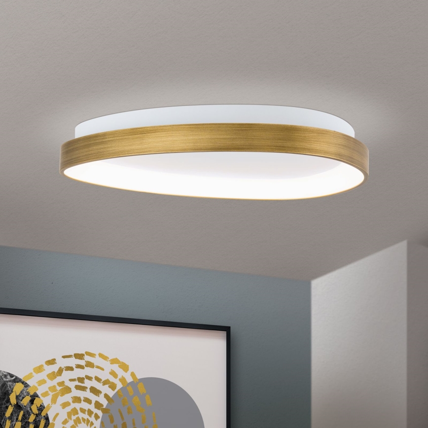 LED plafonsko svetlo CHARLIE LED/35W/230V prečnik 45 cm zlatno