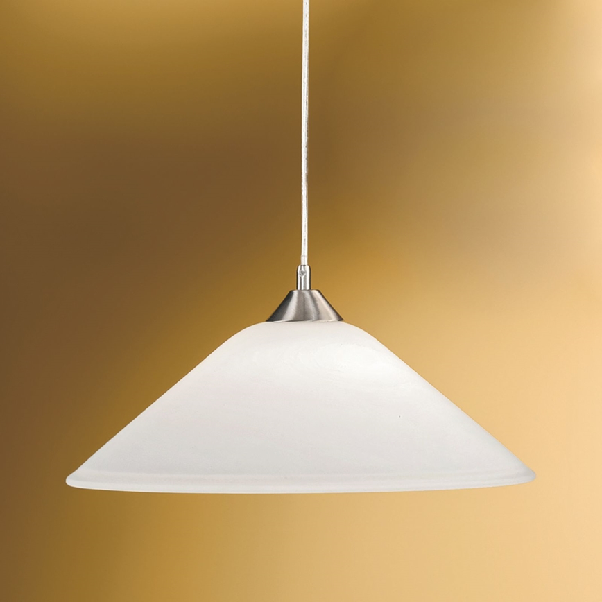 Luster na sajli GRADO 1xE27/60W/230V Ø 40 cm mat hrom