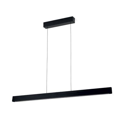 LED prigušiva luster na sajli TARA LED/44W/230V 2700/3800/4500/5700K crna