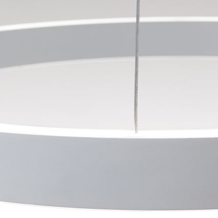 LED prigušiva luster na sajli KOLK LED/60W/230V 2700/3000/4000K Ø 60 cm bela