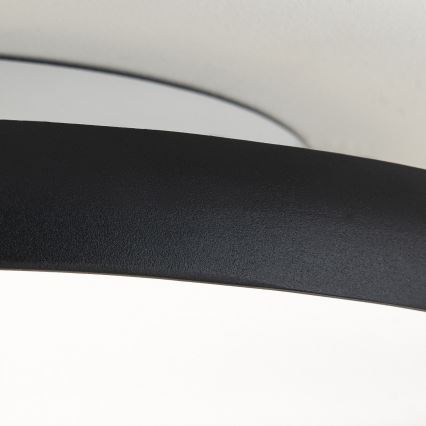 LED plafonsko svetlo KANT LED/30W/230V 2700/3000/4000K, prečnik 40 cm, crno