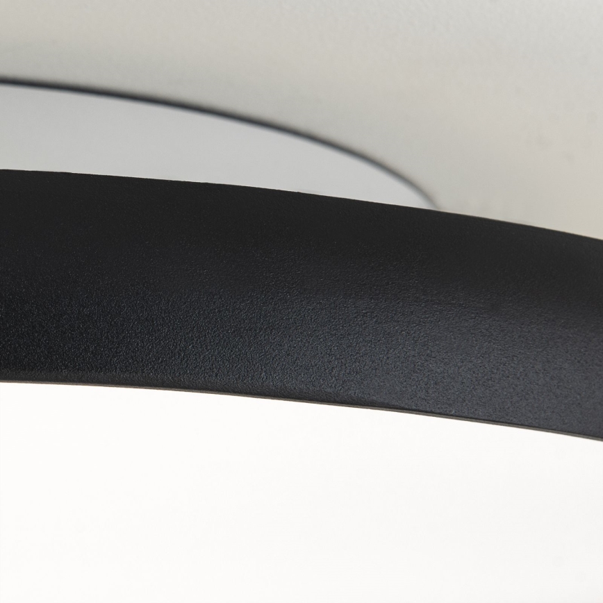LED plafonsko svetlo KANT LED/30W/230V 2700/3000/4000K, prečnik 40 cm, crno