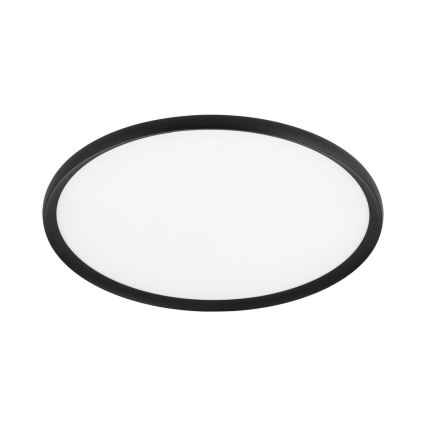 LED plafonsko svetlo KANT LED/50W/230V 2700/3000/4000K, prečnik 60 cm, crno