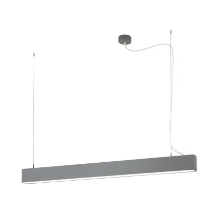LED plafonsko/viseće svetlo 2u1 PALKKI LED/38W/230V 3000/4000/5000K sivo