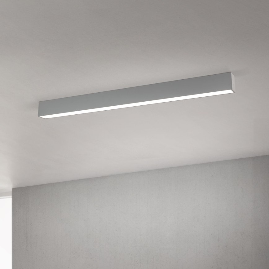 LED plafonsko/viseće svetlo 2u1 PALKKI LED/38W/230V 3000/4000/5000K sivo