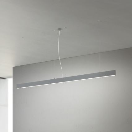 LED plafonsko/viseće svetlo 2u1 PALKKI LED/38W/230V 3000/4000/5000K sivo