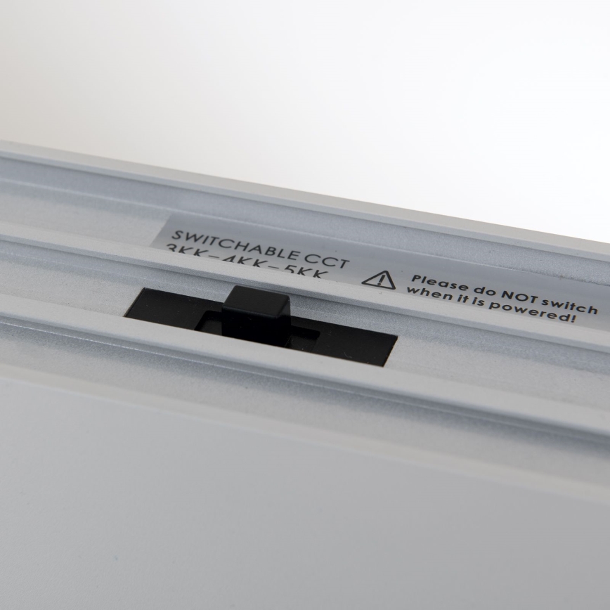 LED plafonsko/viseće svetlo 2u1 PALKKI LED/38W/230V 3000/4000/5000K sivo