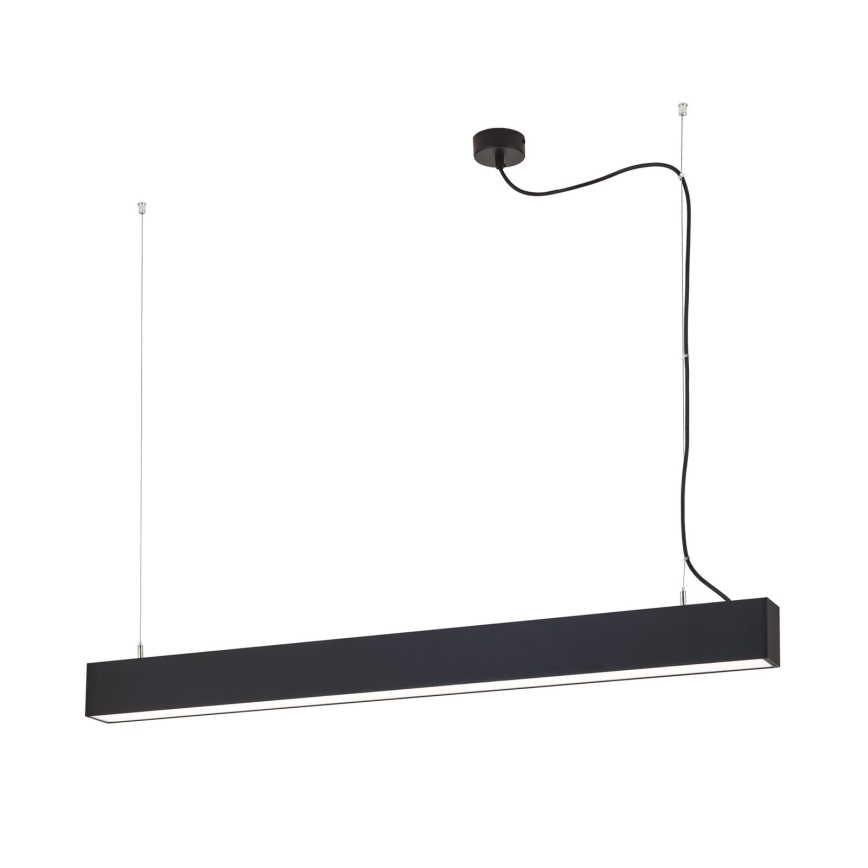 LED stropno/viseće svetlo 2 u 1 PALKKI LED/38W/230V 3000/4000/5000K crno