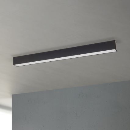 LED stropno/viseće svetlo 2 u 1 PALKKI LED/38W/230V 3000/4000/5000K crno