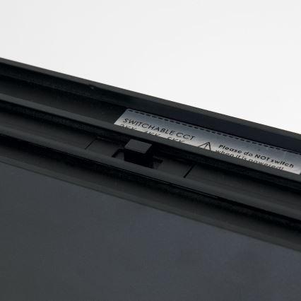LED stropno/viseće svetlo 2 u 1 PALKKI LED/38W/230V 3000/4000/5000K crno