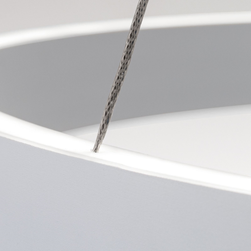 LED luster na sajli, prigušiva KOLK LED/40W/230V 2700/3000/4000K prečnik 40 cm, bela