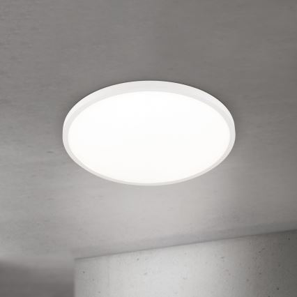 LED prigušiva plafonska svetiljka DISC LED/46W/230V 2700/3000/4000K, prečnik 60 cm, bela